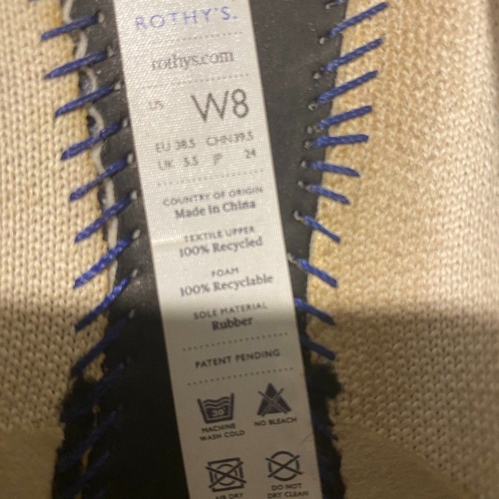 Rothy's Light Gray Flats - Picture 9 of 11